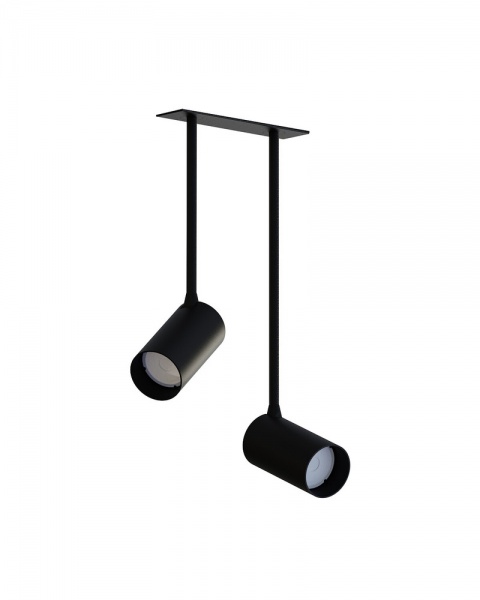 Спот Nowodvorski Mono Long 2x10 Вт GU10 черный 7730 