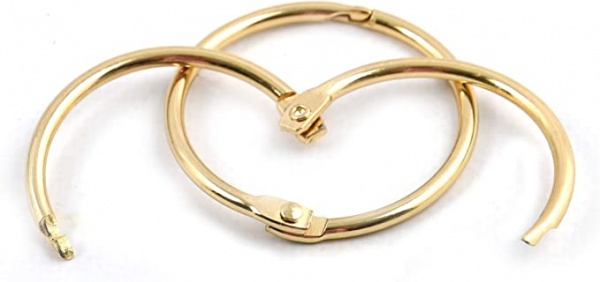 Кольца для шторок Spirella RINGO SMALL золото 12 шт.