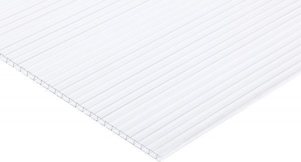 Поликарбонатный лист Bauglas 3000x1050x6 мм прозрачный 