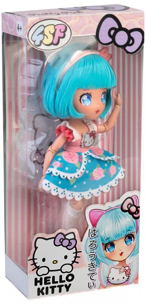 Лялька 4SF Manga Dolls серії Hello Kitty Красуня Пінк HKTF0300