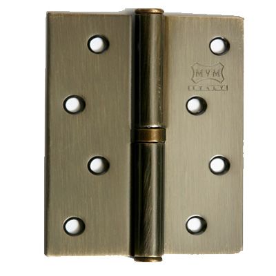 Петля правая H-120R AB 125х75х2 мм старая бронза