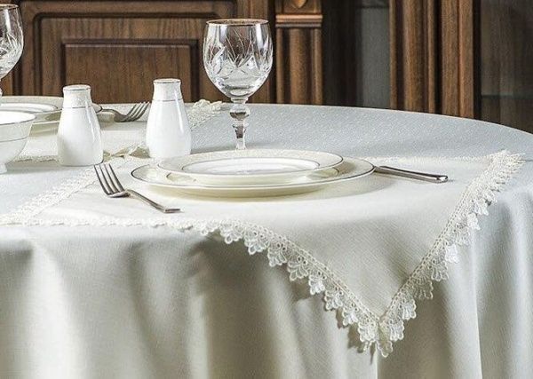 Серветка під тарілку ІТА ДРІМ Elbrus 40x40 см молочний 