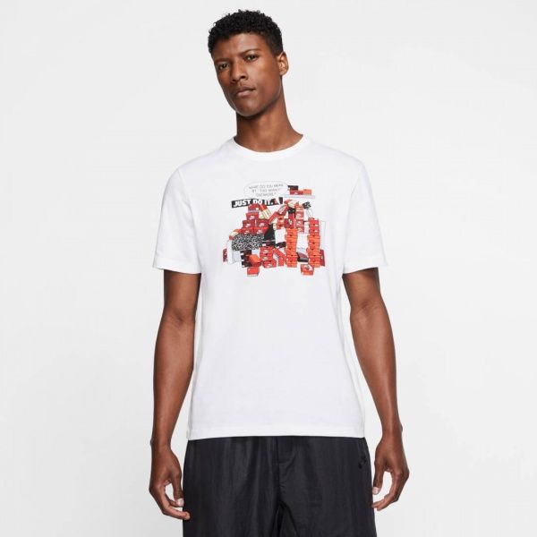 Футболка Nike M NSW TEE SNKR CLTR 7 CK2661-100 M білий