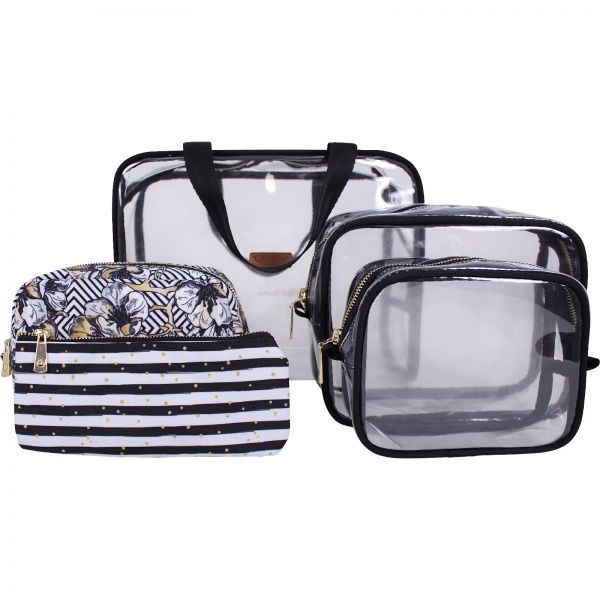 Набір косметичок Bagland 7 л прозорий 5 в 1 суб.857 (72230) 