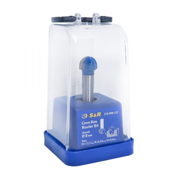 Фреза пазова галтельна S&R 12,7х6,35 мм 216909127