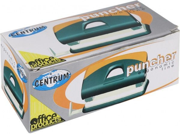 Дырокол Ergonomic Line с ограничителем 10 листов 83417 Centrum