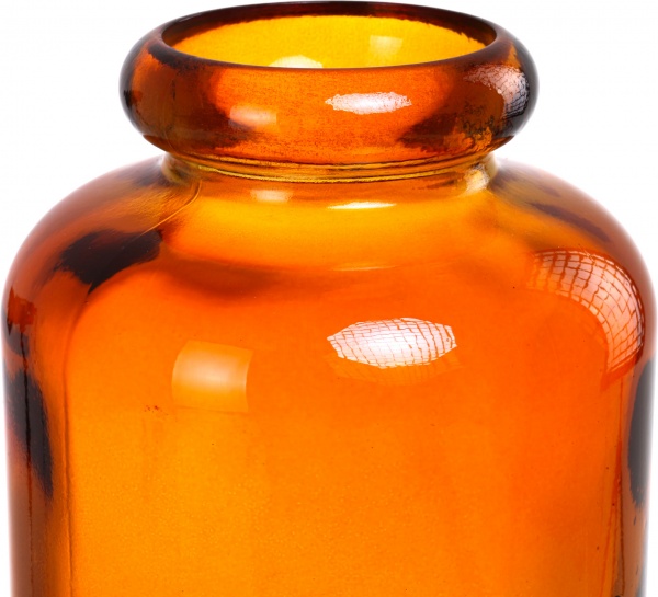 Ваза стеклянная оранжевая ALPINE San Miguel