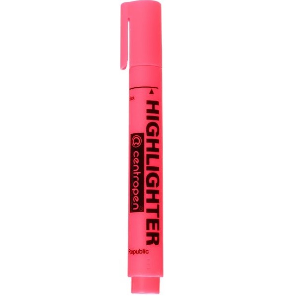 Маркер текстовий Centropen Highlighter 1-4.6 мм 8852 червоний 