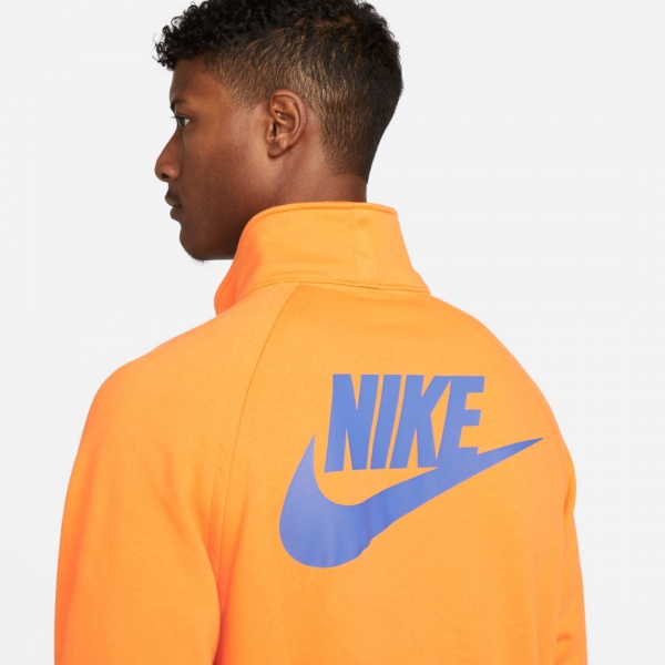 Свитшот Nike M NSW HBR-S LS MIDLAYER TOP DM5050-886 р. XL желтый