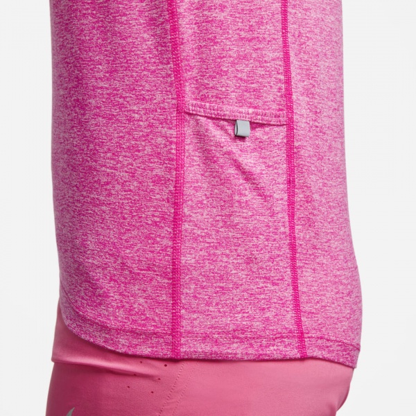 Джемпер Nike W NK DF ELEMENT TOP HZ CU3220-623 р. S рожевий