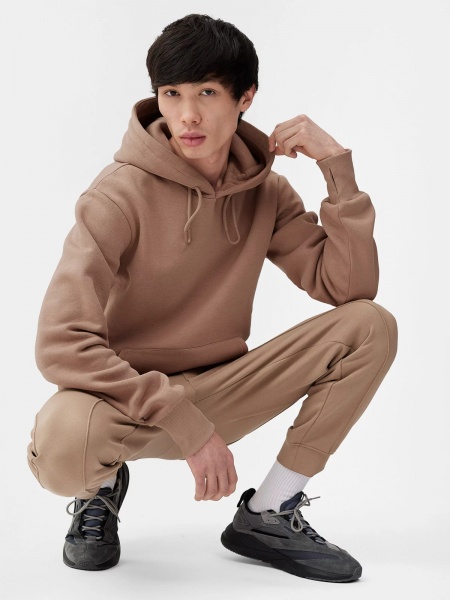 Джемпер 4F SWEATSHIRT M0966 4FRSS23TSWSM0966-83S р. 2XL бежевый