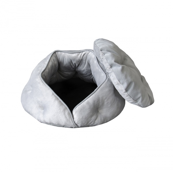 Лежак 10 центів для Джека Ханок серый 48х48х25 см