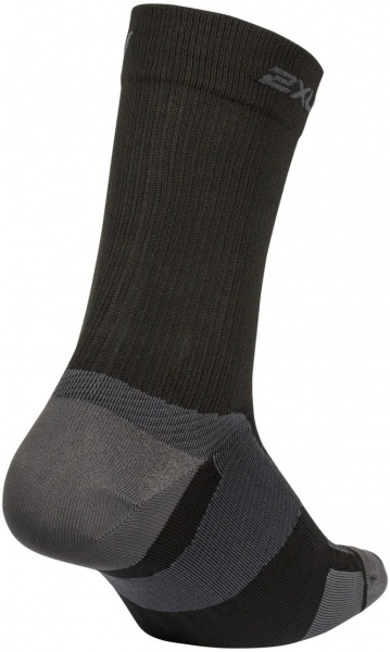 Носки 2XU Vectr Light Cushion Crew Socks р.L UA7005e_BLK/TTM р.42-46 черный