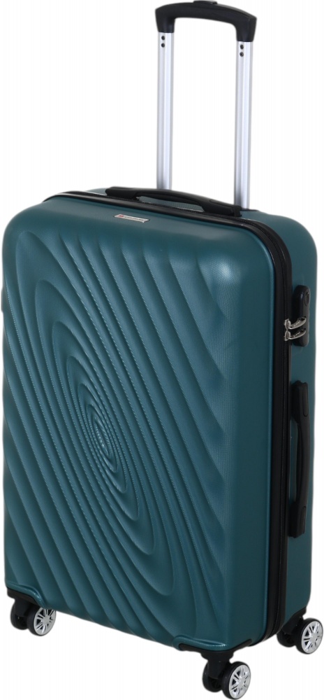 Чемодан Compass №LS080609 M 68 л темно-зеленый 60x44x26 см