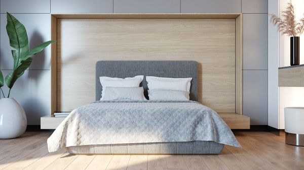 Покривало Велюр 180x240 см ТЕП світло-сірий 