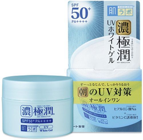 Гель дневной HADA LABO Koi-Gokujyun Солнцезащитный гиалуроновый 90 г