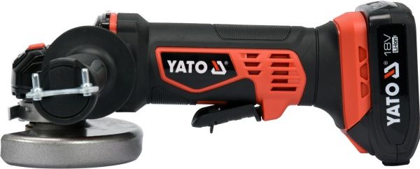 Болгарка (угловая шлифмашина) YATO аккумуляторная YT-82826