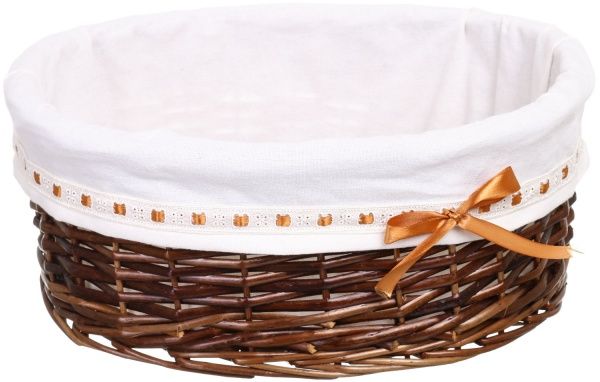 Кошик плетений з текстилем 40x31x16 см HQ13-10CD-3 