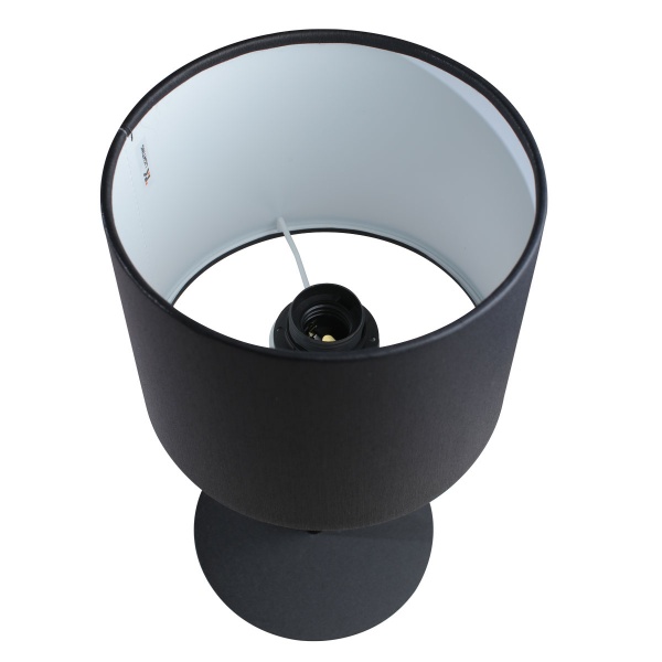Настольная лампа декоративная TK Lighting MIA 1x60 Вт E27 черный 5223 