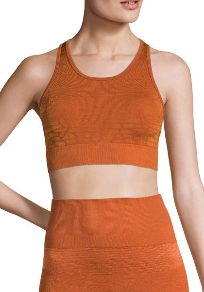 Бра Casall Shiny Alligator Sport Top 21210-175 S кораловий