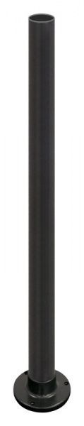 Опора под садовый светильник E.NEXT e.street.bollard.pl. L1200 мм D60 мм черный l0120096 