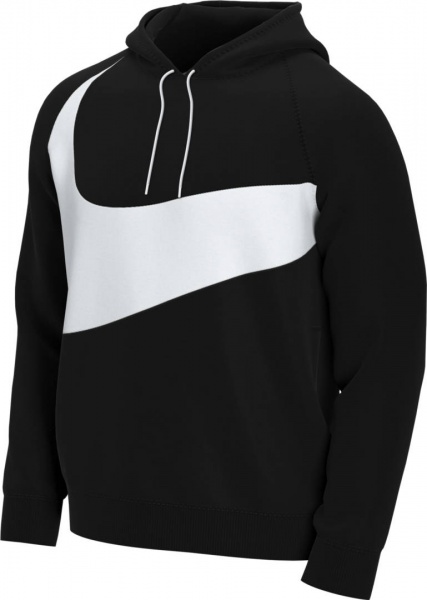 Джемпер Nike M NSW SWOOSH TCH FLC PO HD DD8222-010 р. XL чорний