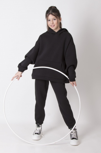 Спортивний костюм Mevis 4479 р.152 чорний 