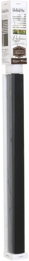 Ролета день-ночь Bella Vita с жилкой MA-12 черный 42,5x160 см