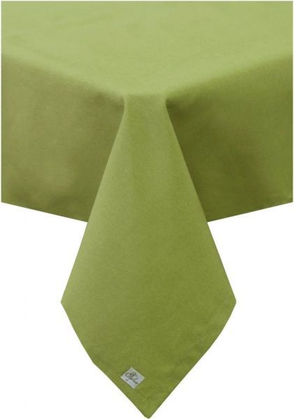 Скатерть Green 132x220 см зеленый Прованс 