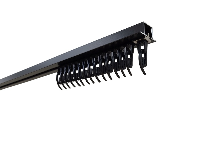 Карниз Karniz plus SE-1 одинарный 150 см черный 1 шт.