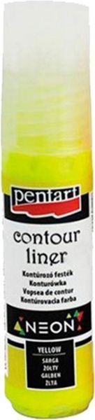 Контур універсальний жовтий неоновий 17489 1 кольорів 20 мл