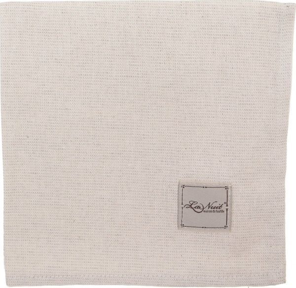Салфетка La Nuit Шарлотта натюрель 40x40 см бежевый 