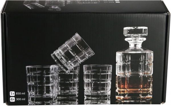 Набор для виски 5 предметов Diamond KTJPS0062