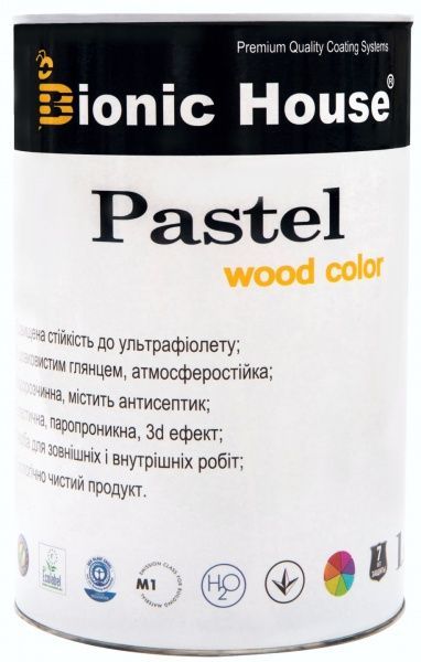 Фарба Bionic House покривна Pastel Wood Color Р204 бейліз шовковистий глянець 0,8 л