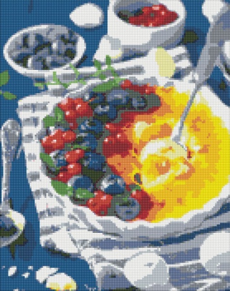 Алмазна мозаїка Чорничне крем-брюле ©alonka Ідейка 