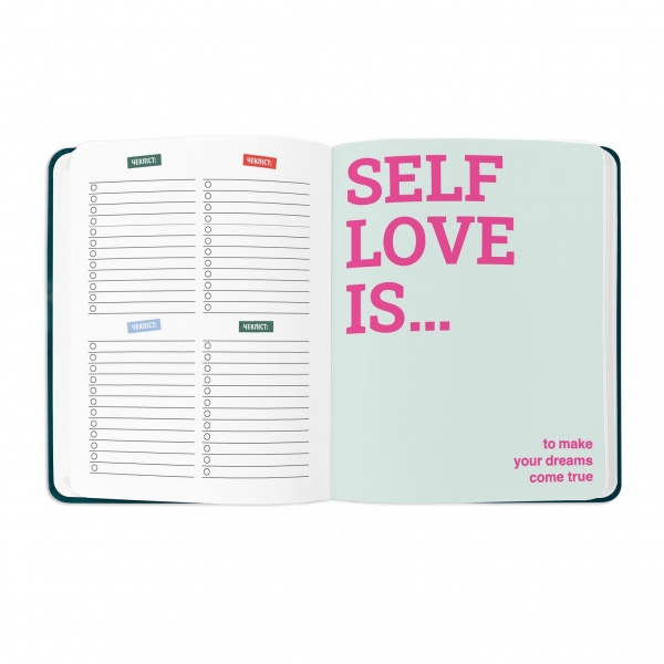 Блокнот I HAVE A PLAN зелений Orner