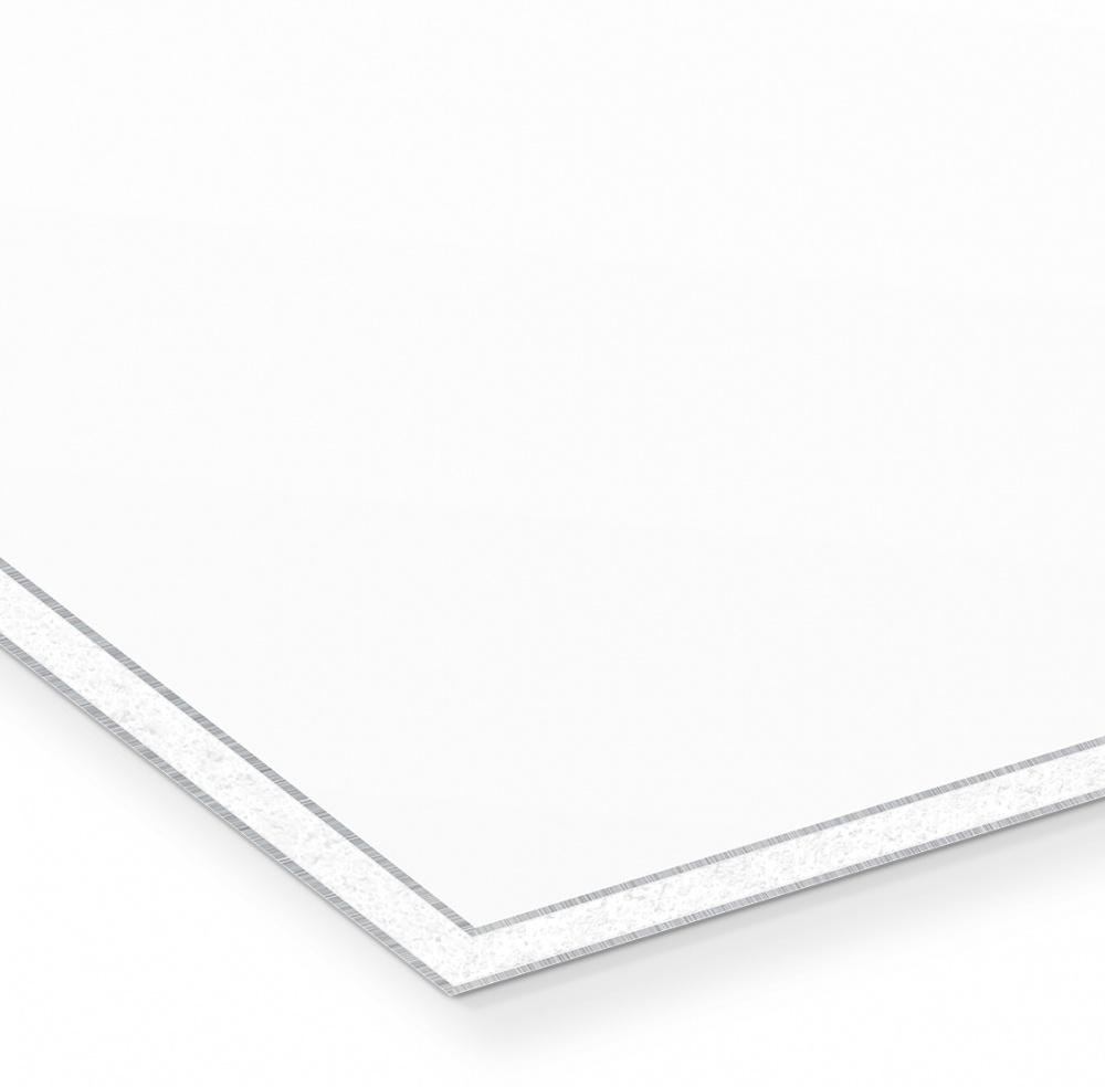Алюмінієва композитна панель SIGNBOND 3 мм, 1500х750 мм WHITE