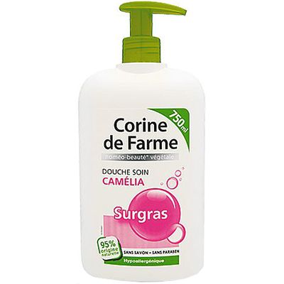 Гель для душа Corine de Farme Камелия Восстанавливающий уход 750 мл