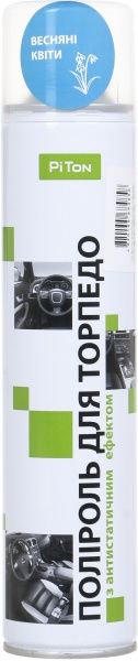 Полироль торпеды Piton весенние цветы 320 мл