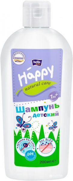 Шампунь HAPPY BELLA BABY Natural Care 200 мл (BB-061-S200-008)