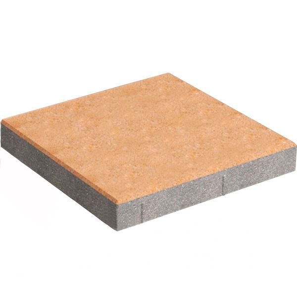 Тротуарна плитка Золотой Мандарин персикова 300х300х50 мм