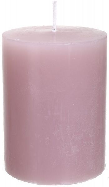 Свічка Циліндр рожева ESTE