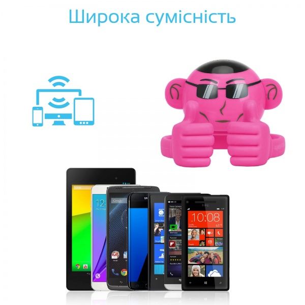 Портативная колонка Promate Ape 1.0 pink 