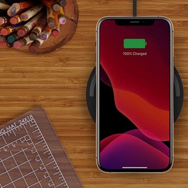 Бездротовий зарядний пристрій Belkin Pad Wireless Charging Qi, 10W, black