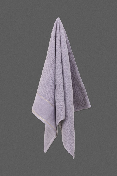 Набор полотенец махровых Gold 2 шт серый BILTEX 