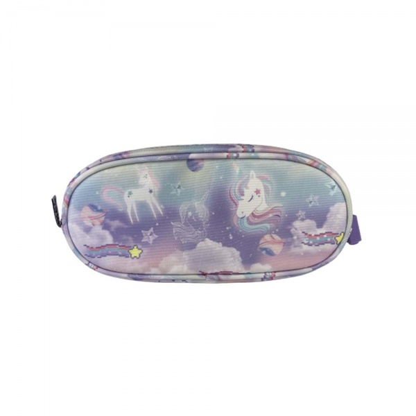 Пенал на молнии Futuristic Kids Единорог U21-X012-A Upixel мультиколор