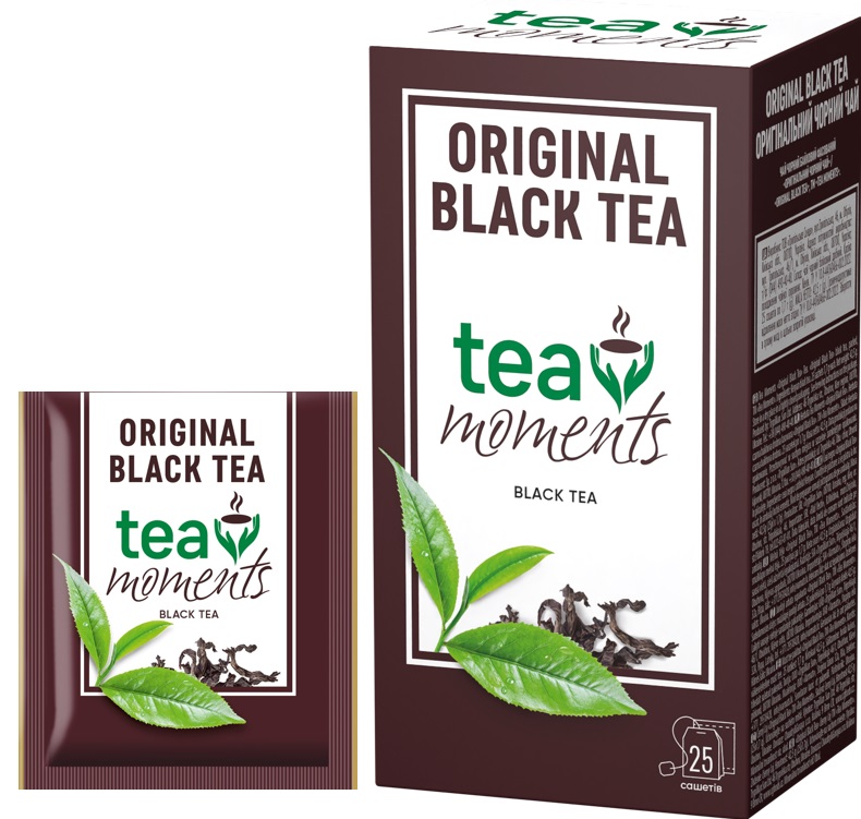 Чай черный Tea Moments Original Black 25 шт. 1,7 г
