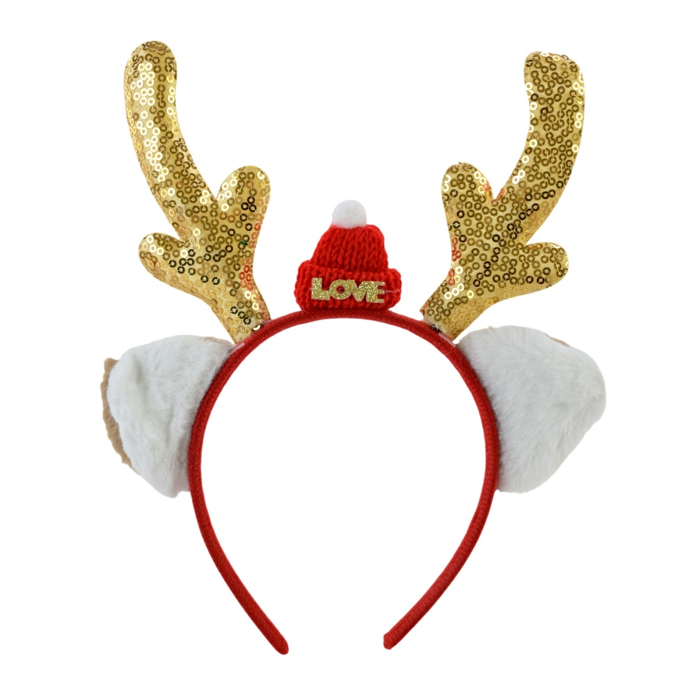 Аксессуар для карнавала Shantou Обруч оленьи рога E2409 в ассортименте