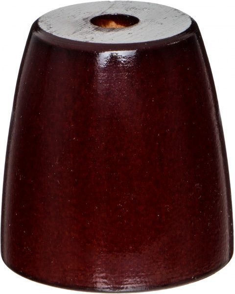 Меблева ніжка №3 d56x60 мм махагони 