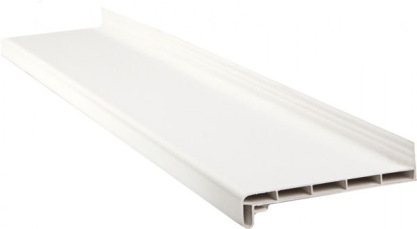 Отлив оконный ПВХ 2000х110 мм белый  